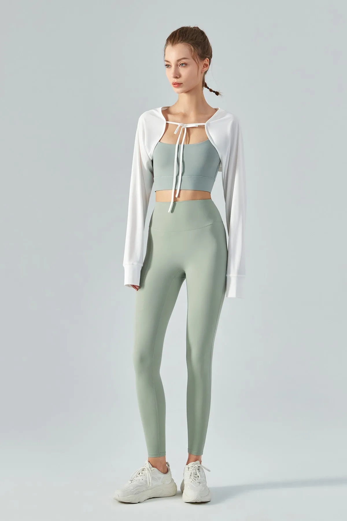 UPF50  Relaxed Fit Cooling Shawl Arm Sleeves