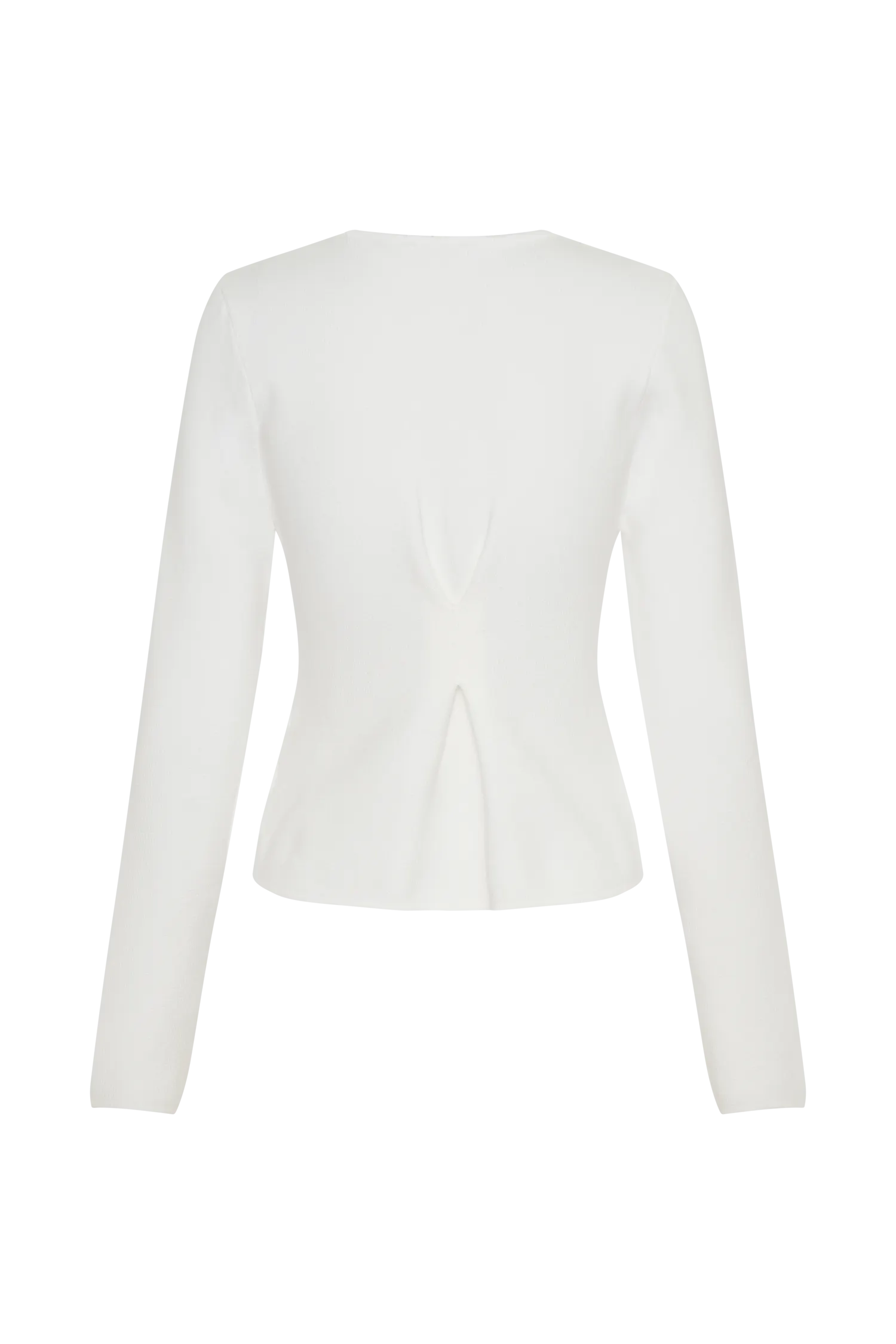 Veda Wide Sleeve Knit Cardigan - White