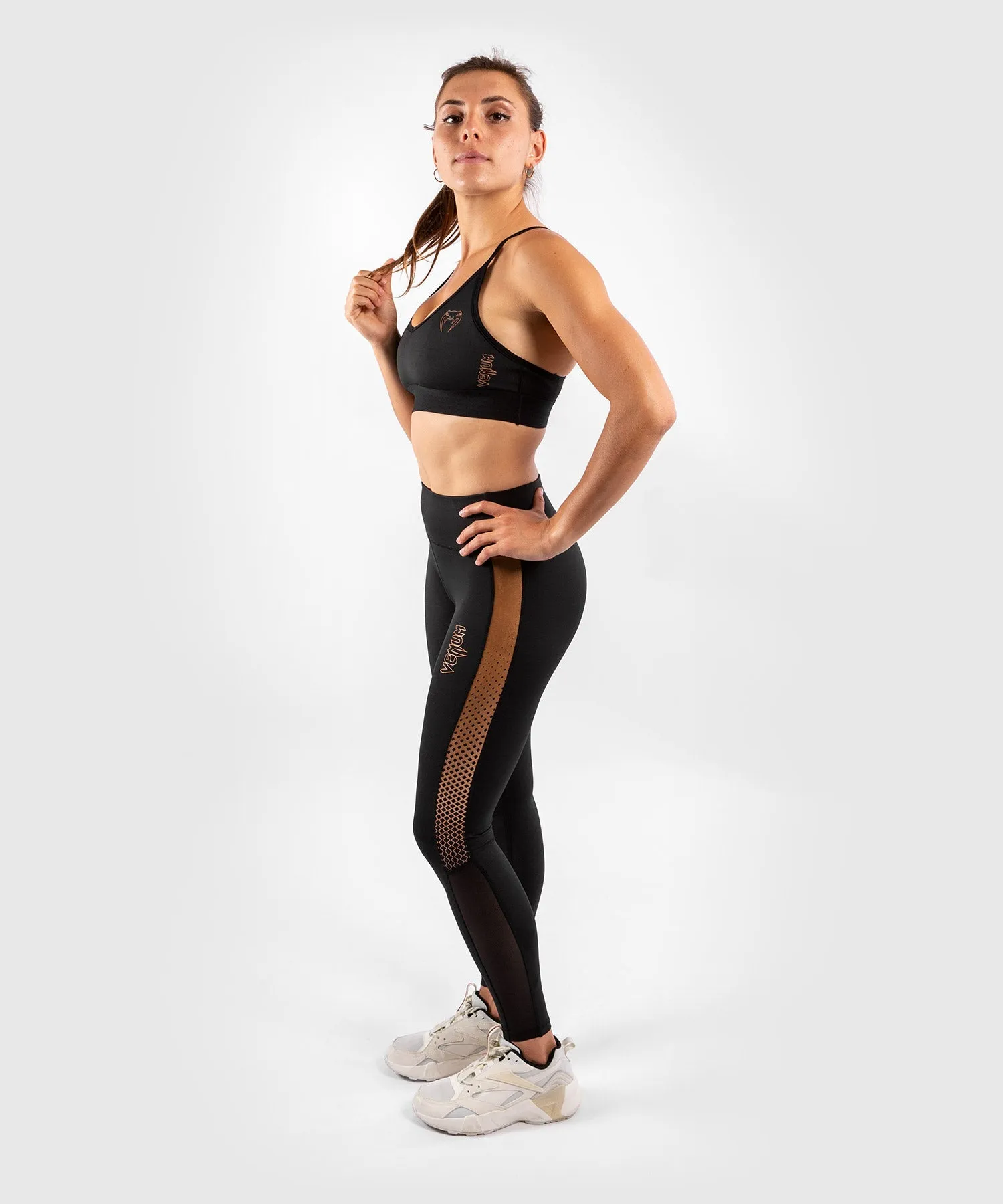 Venum Tecmo Leggings - For Women - Black/Bronze