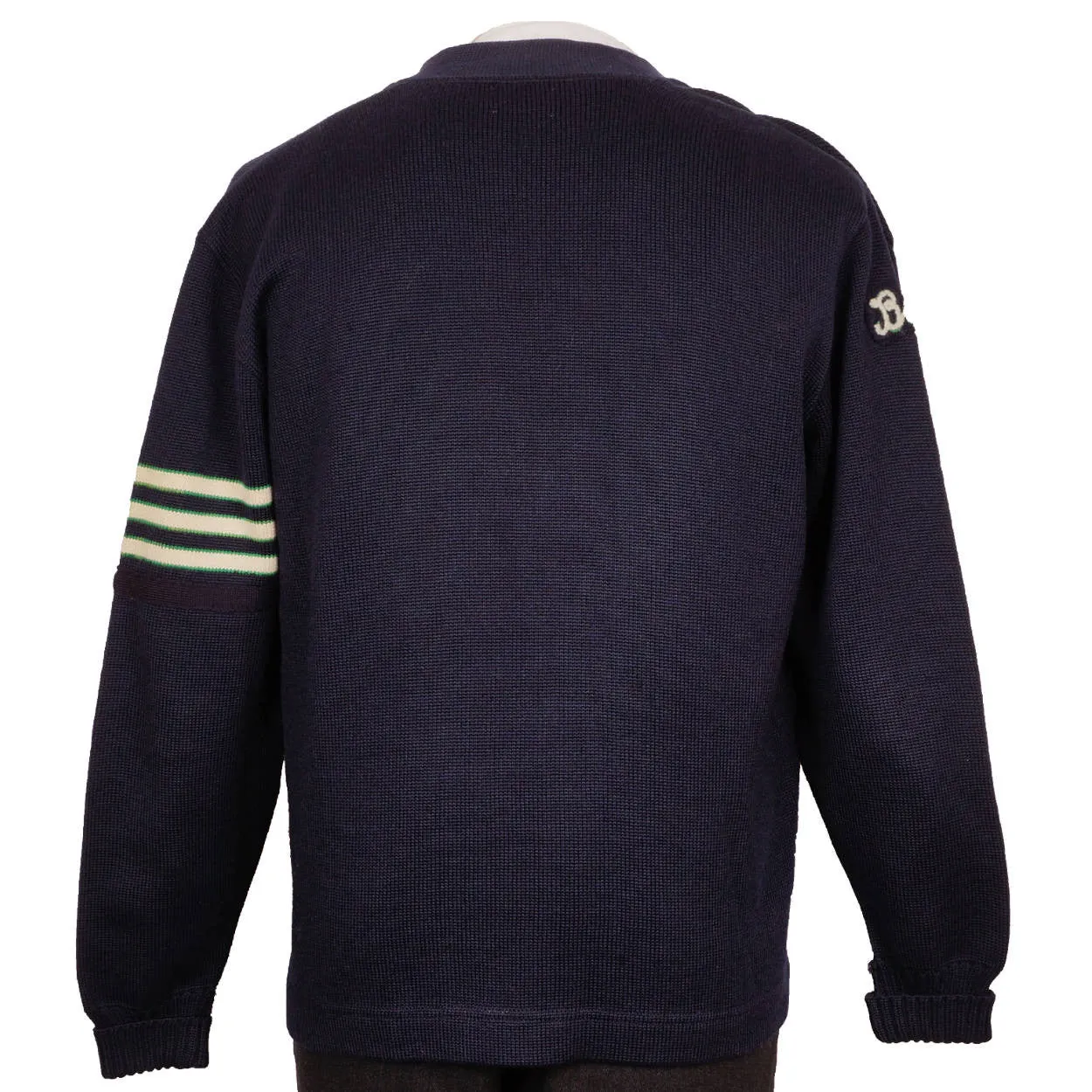 Vintage 50s Varsity School Sweater Dehen Knitting Mills Letterman Style Bob L 42