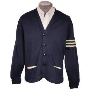 Vintage 50s Varsity School Sweater Dehen Knitting Mills Letterman Style Bob L 42