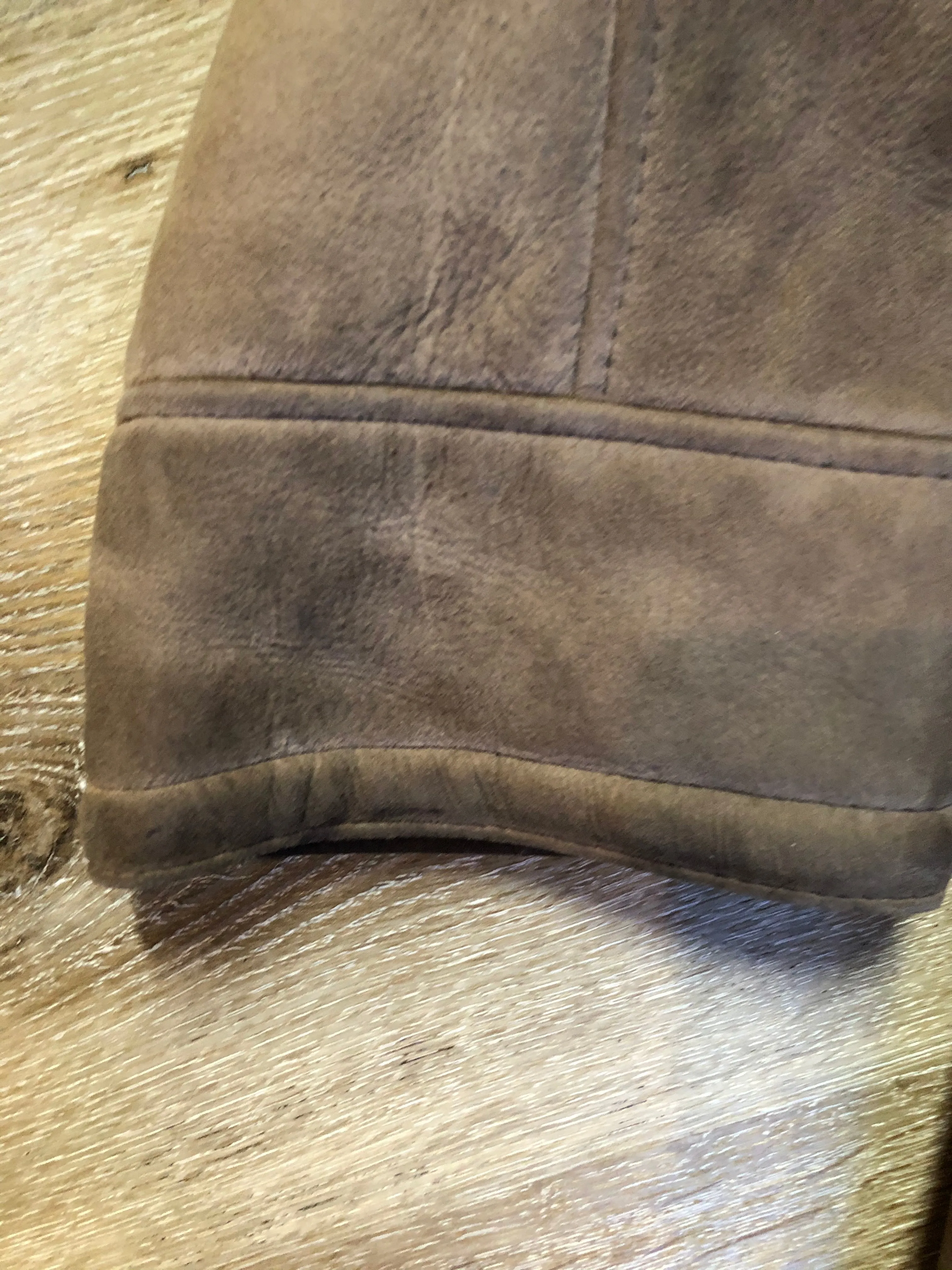 Vintage Brown Shearling Coat SOLD