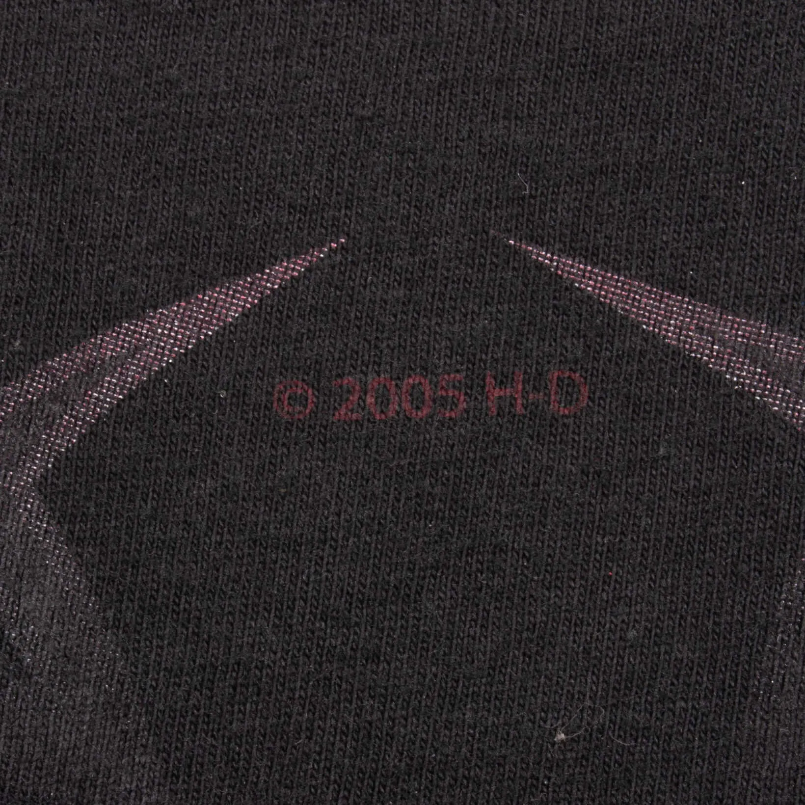 VINTAGE HARLEY DAVIDSON FLAME LONG SLEEVE TEE SHIRT 2005 SIZE XL MADE IN USA