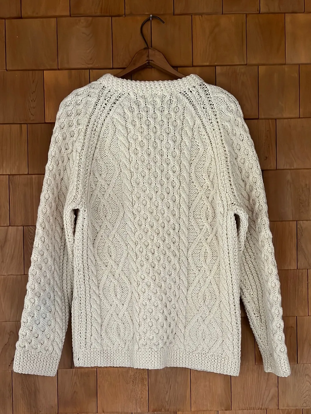 Vintage Irish Cottage Cardigan Sweater