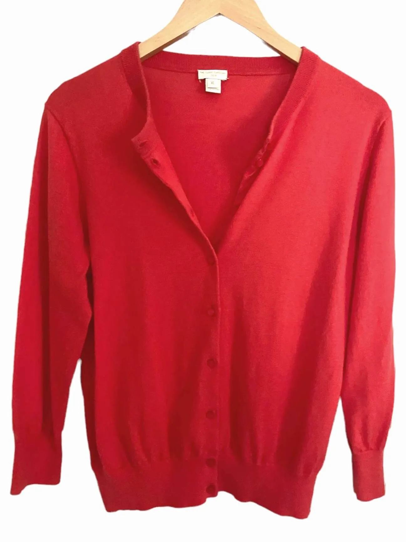Warm Spring Strawberry Cardigan Sweater