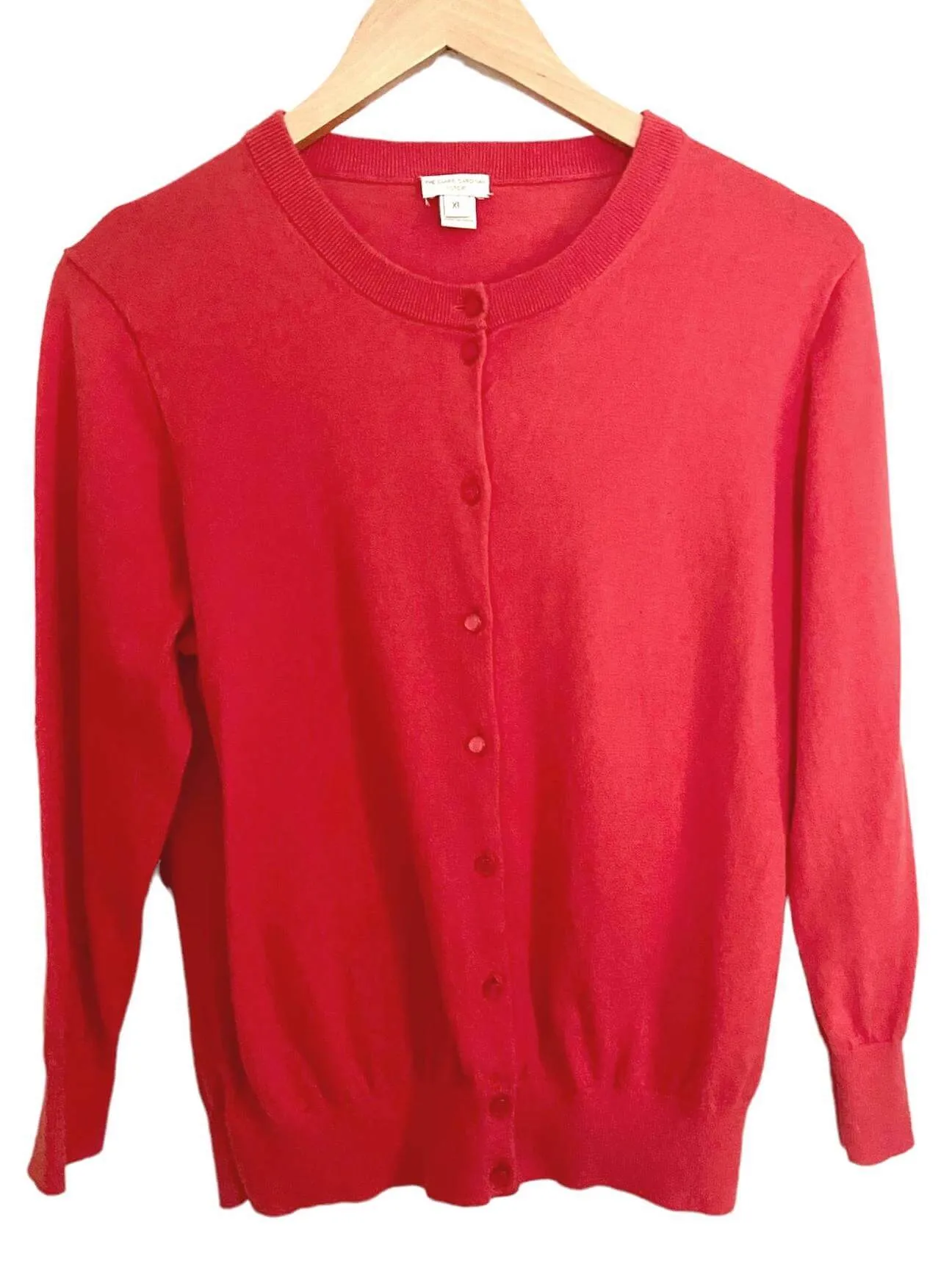 Warm Spring Strawberry Cardigan Sweater