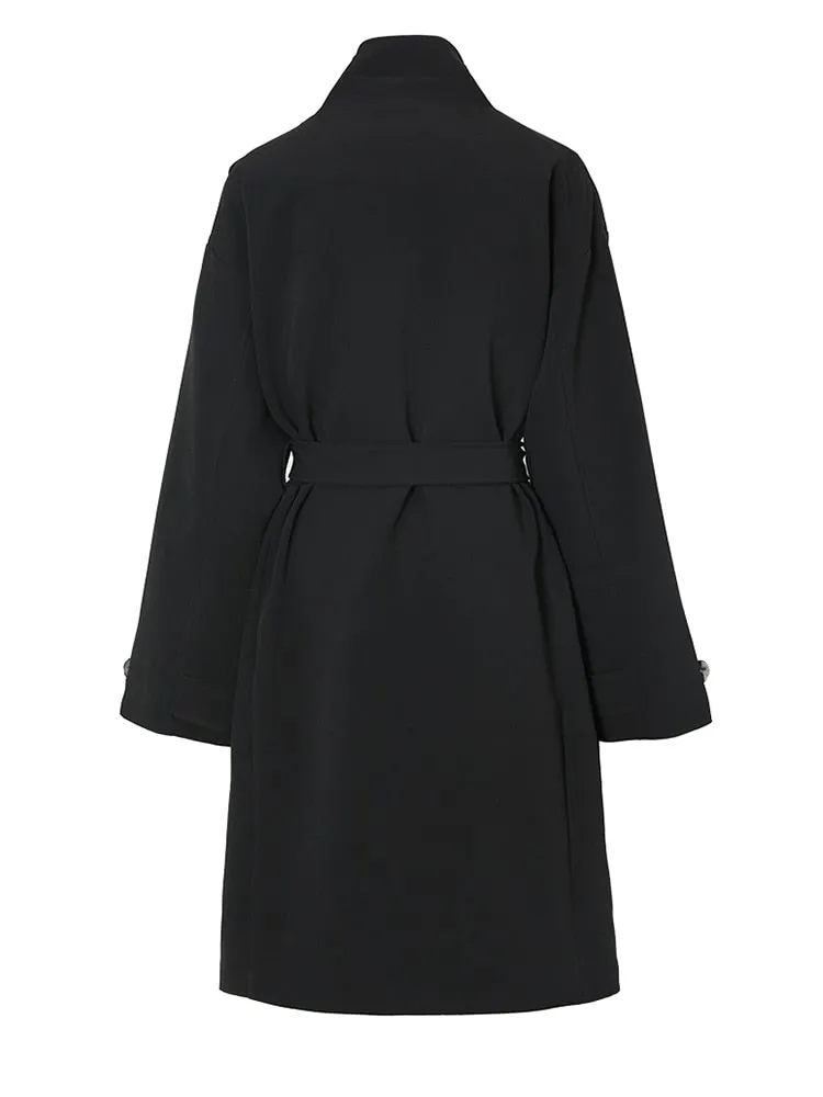 Windbreaker Women's Long Trench Coat