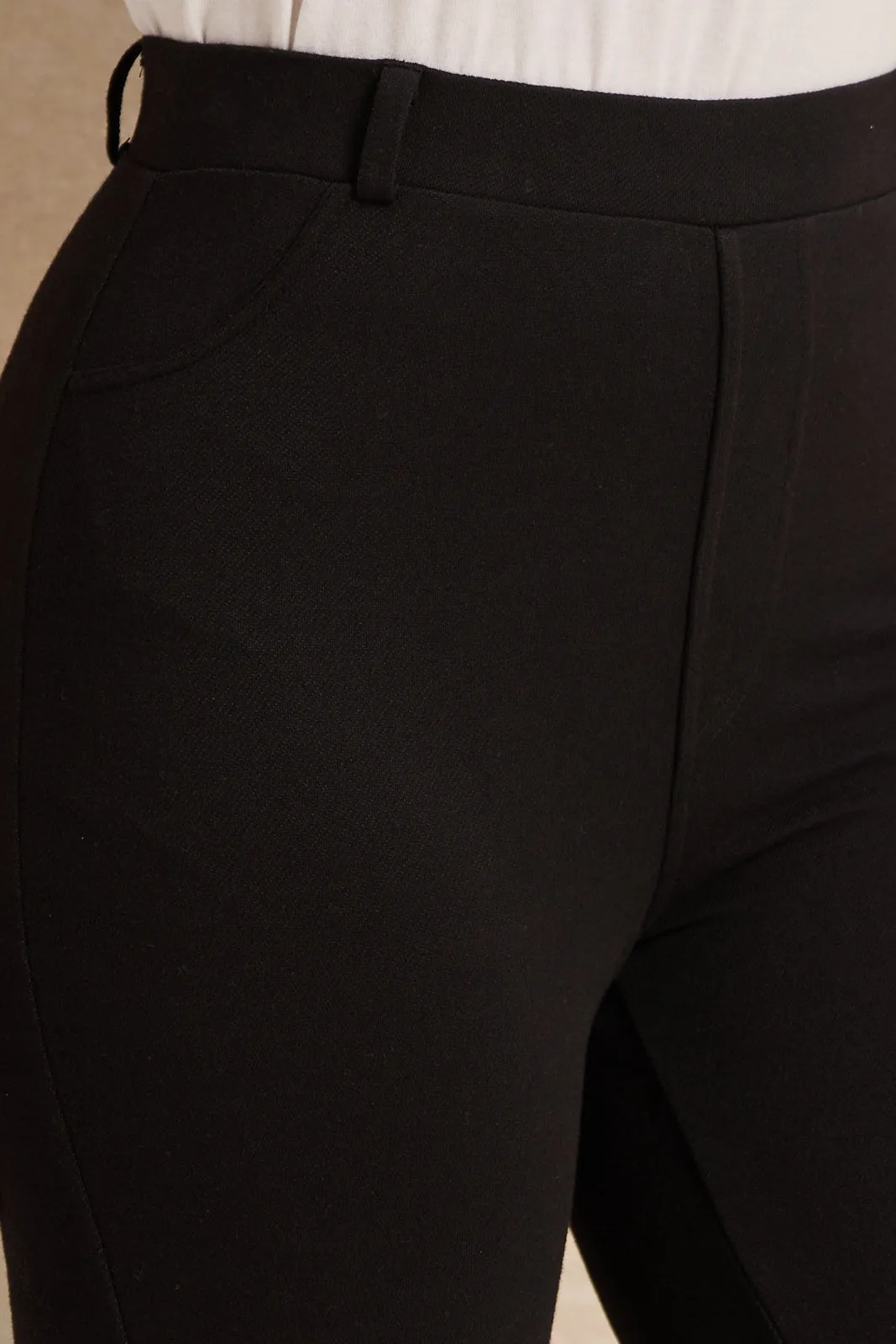 Women Black Full Length Leggings