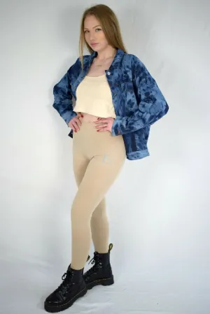 Women Leggings with a Waistband Designed for Tummy Control