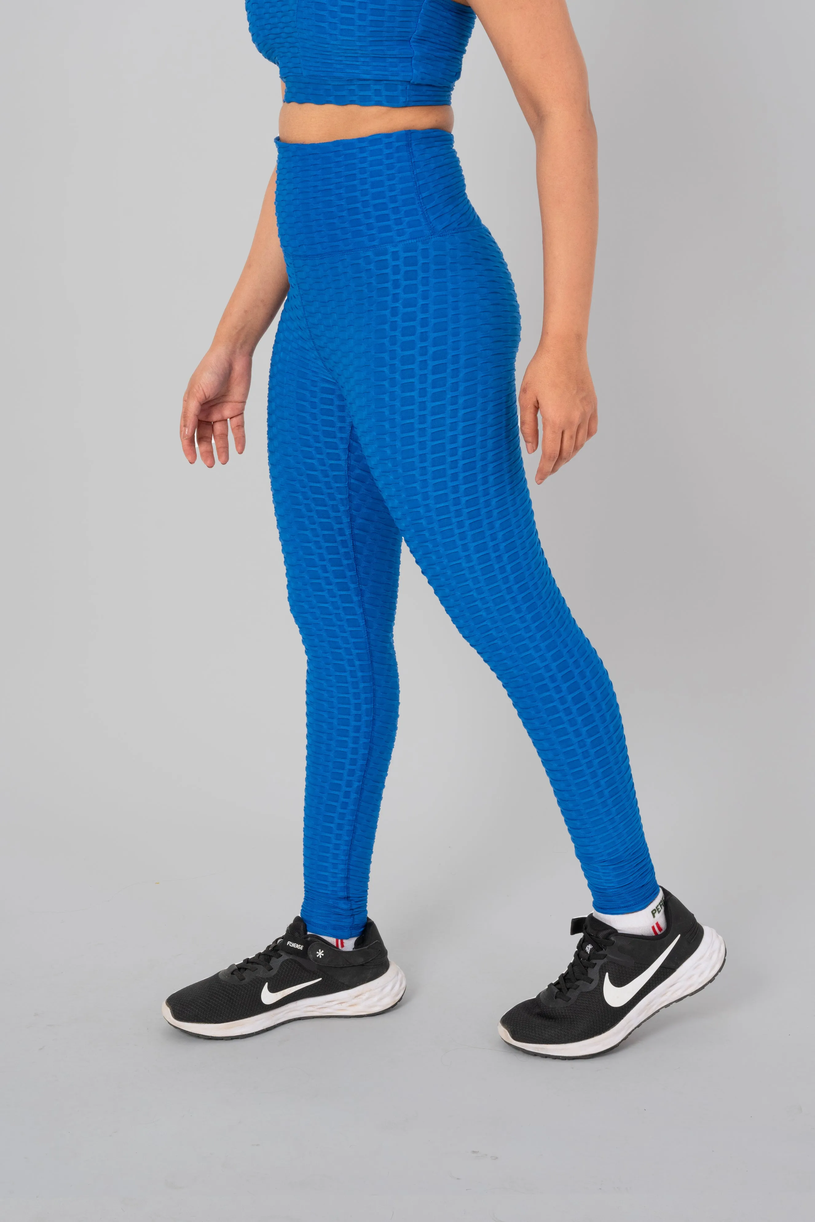 Women Tights - Teal Blue