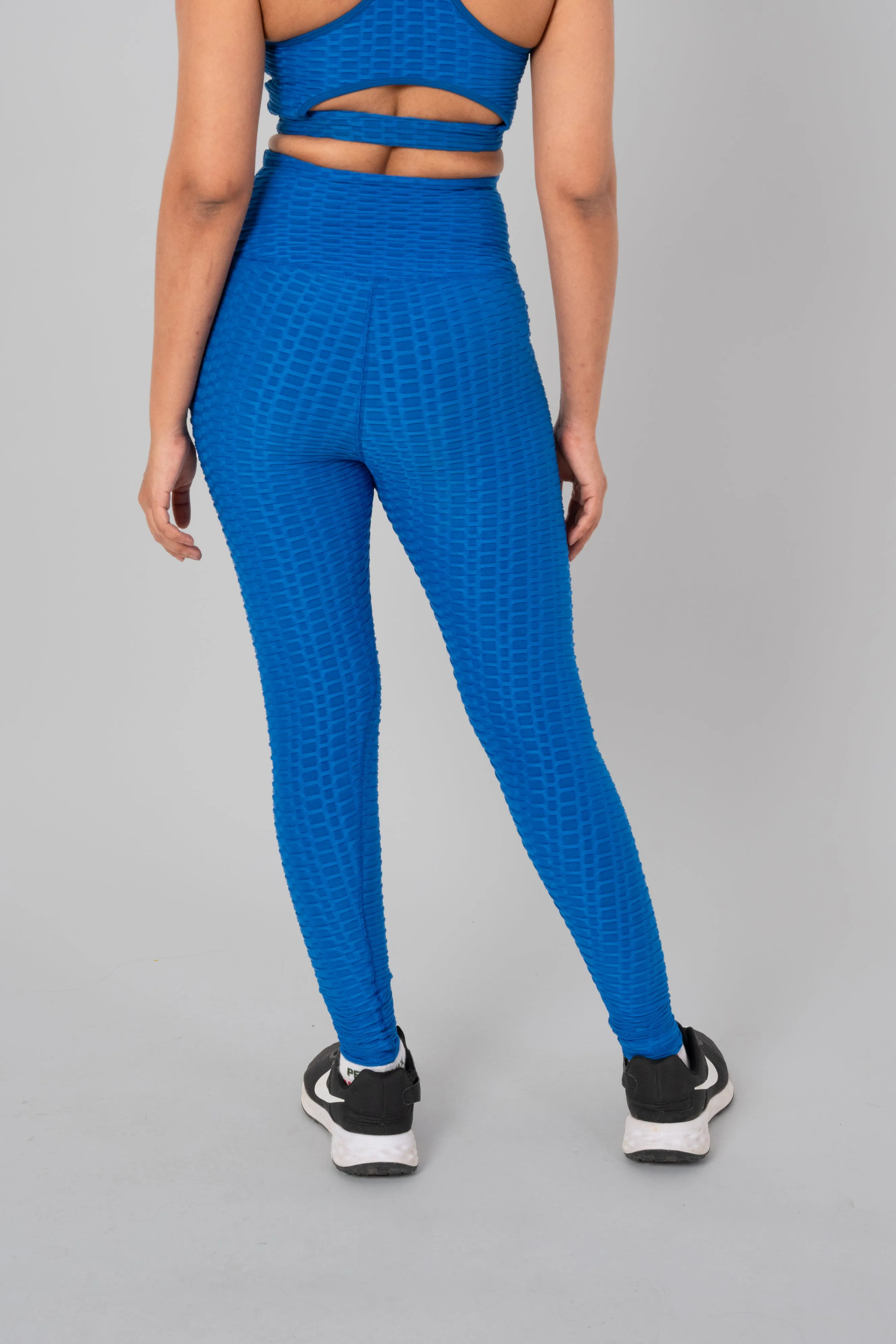 Women Tights - Teal Blue