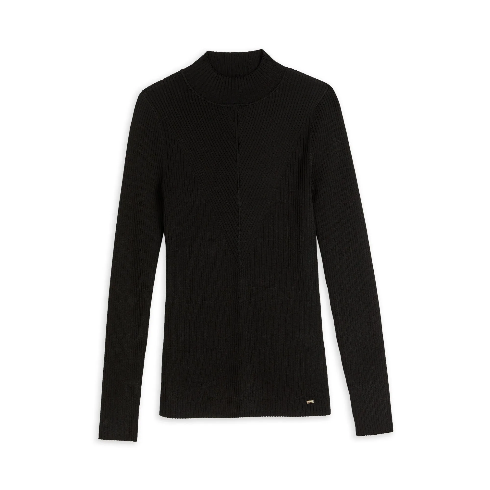 Women Wmk-Taralyn-High Neck Sweater - Black
