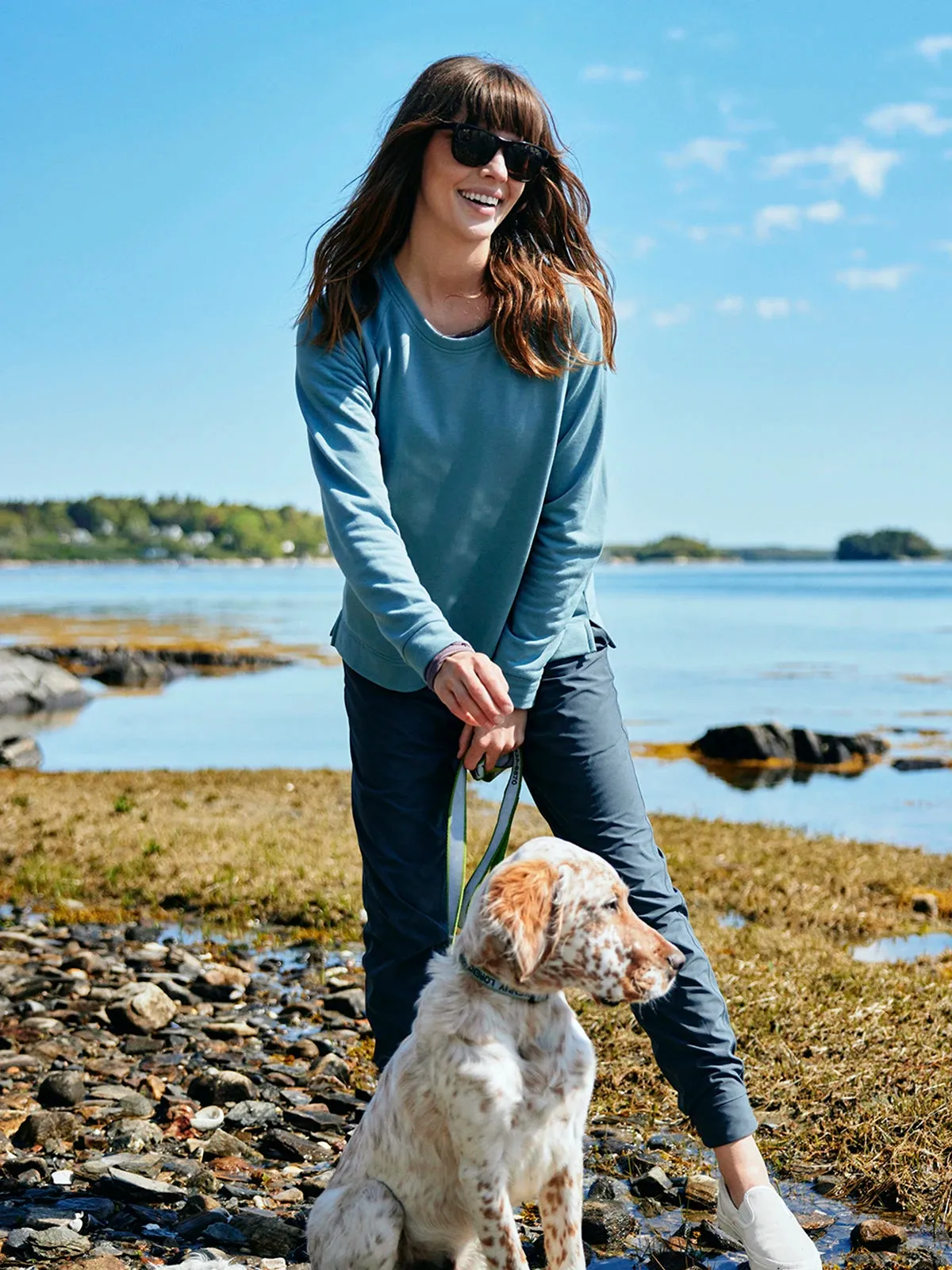 Women's Bamboo-Lined Pull-On Breeze Jogger - Black