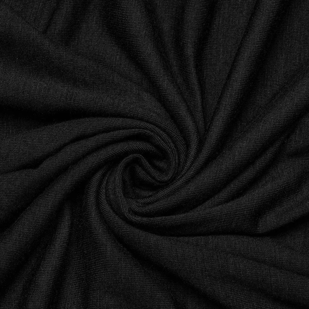 Women's Gothic Drawstring Layered Skirt