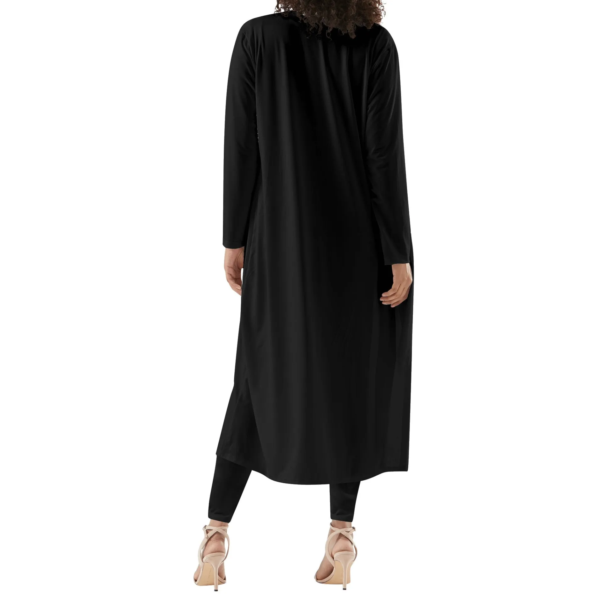 Women's Long Sleeve Cardigan and Leggings 2pcs - Comfortable and Stylish