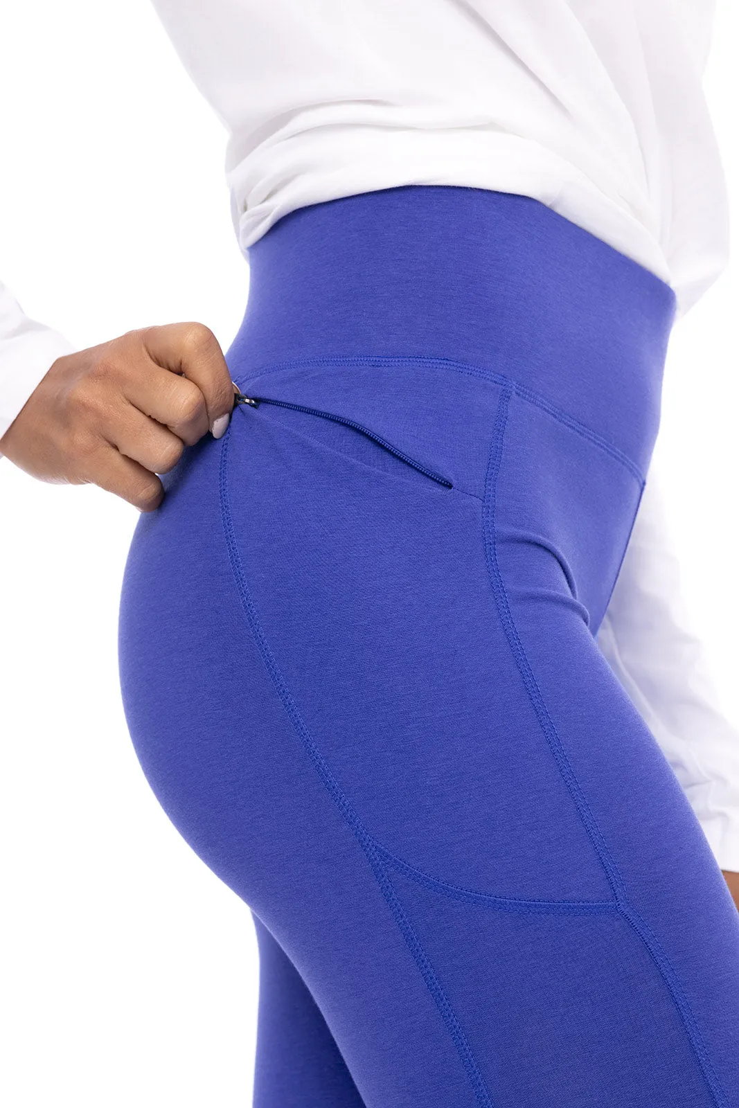 Women's LumaLeo Summer Leggings  |  Baja Blue