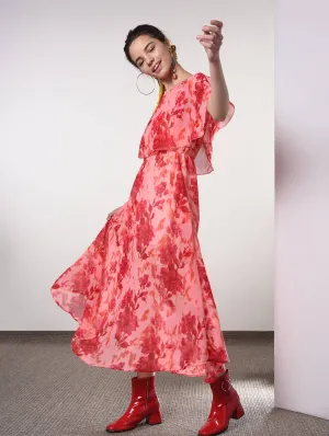 Women's Pink Maxi Dress