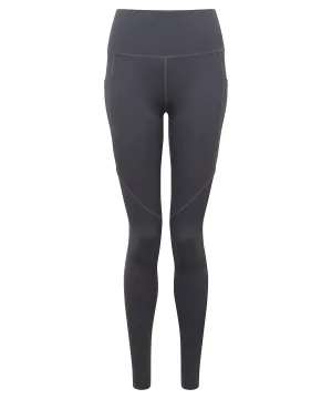 Womens TriDri® hourglass leggings | Charcoal