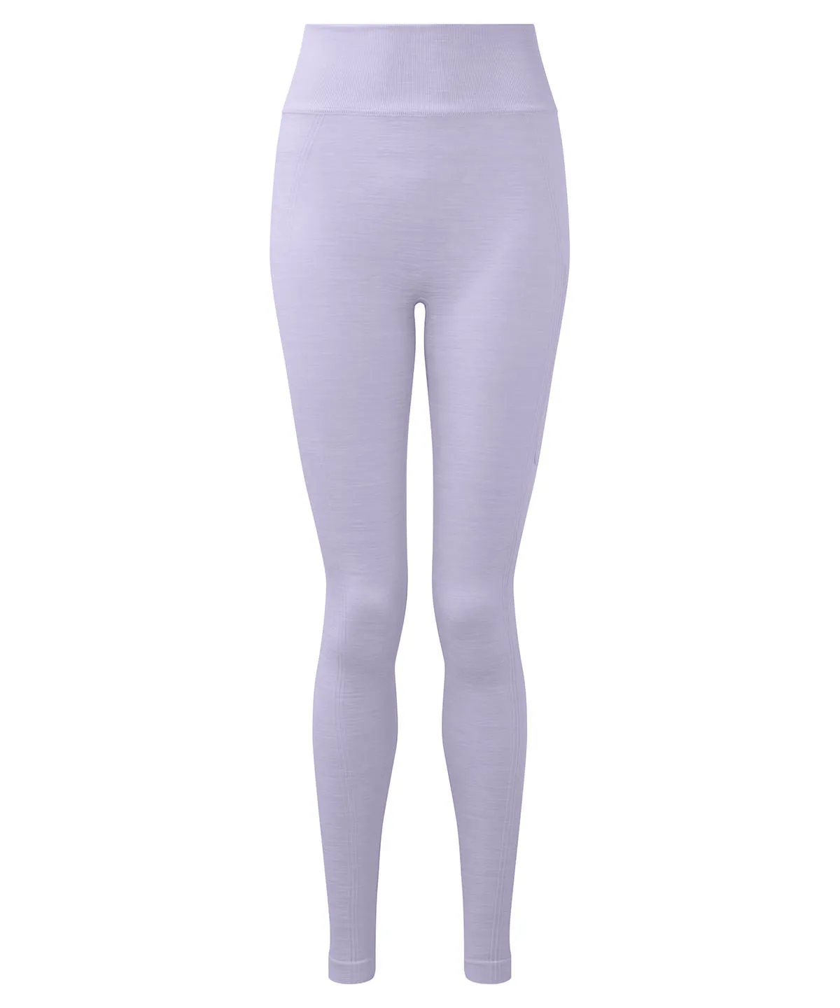 Womens TriDri® recycled seamless 3D fit multi-sport flex leggings | Lilac Melange