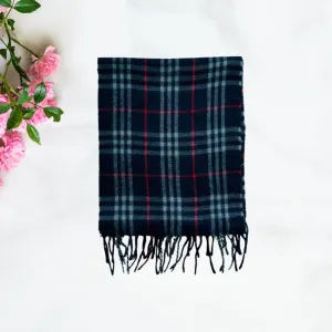 Wool Scarf Fracas Charcoal ( Made in Italy )