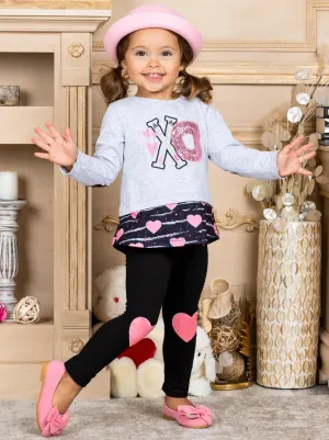 XO Sparkle Legging Set