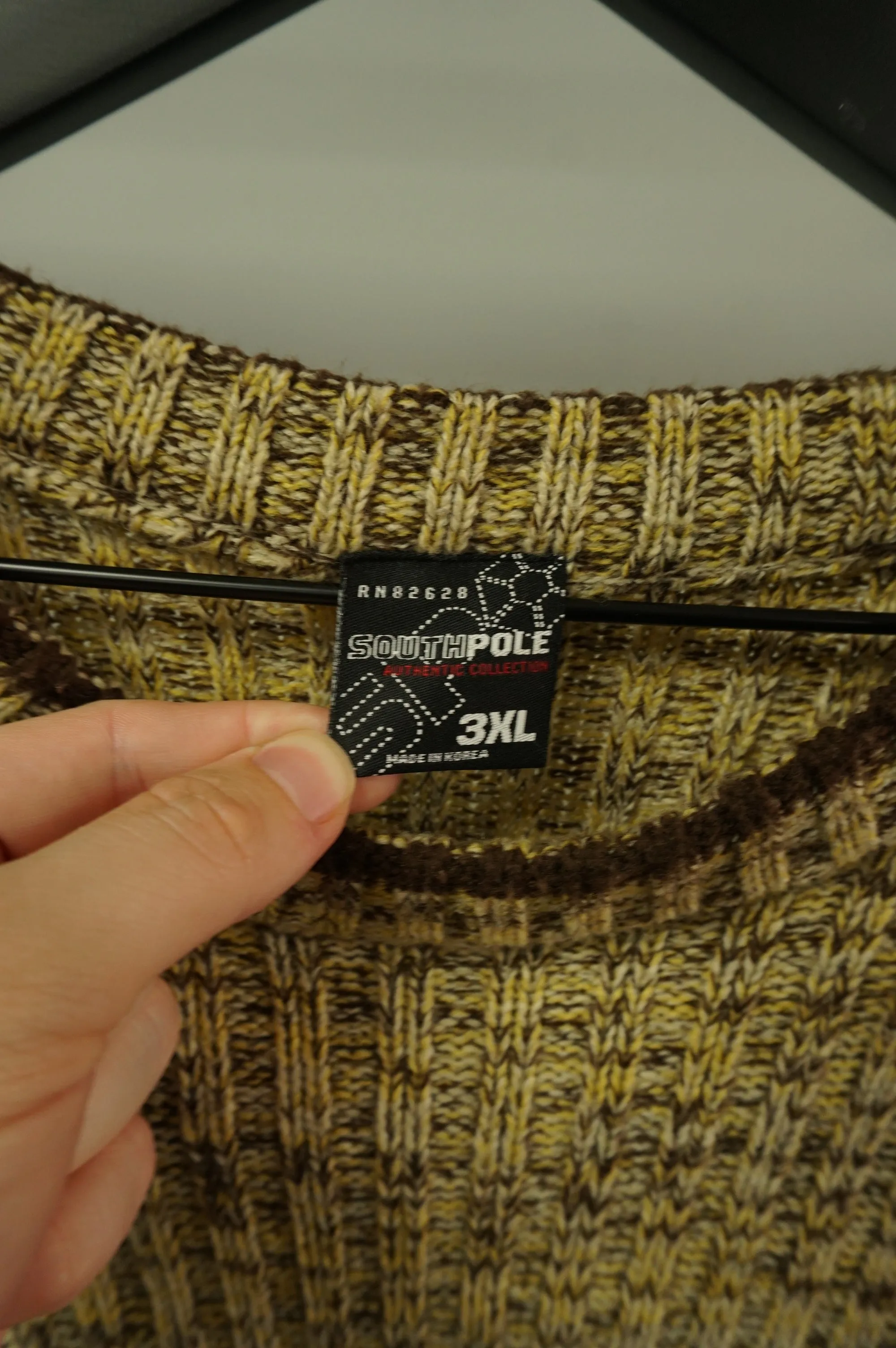 (XXL/3XL) Y2K South Pole Knit Sweater