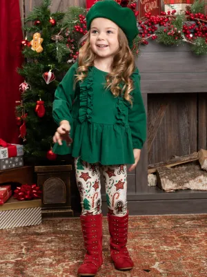 Yule Be Splendid Festive Legging Set